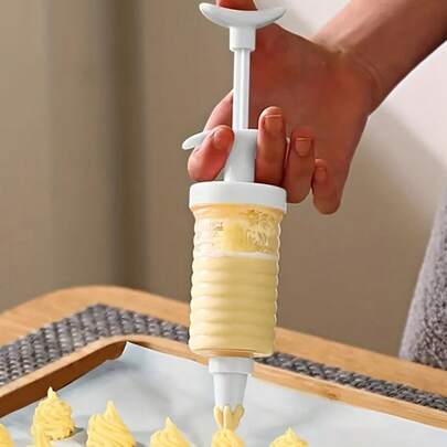 8pcs Heavy Duty Plastic Piping Nozzle Tool Set, Suitable For Cake Decorating, Cream Piping And Squeezing Jelly/Soap, Compatible With Piping Bags, Ideal For Home Bakers, Restaurants And Dessert Decorating