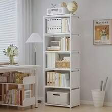 Multifunctional Easy-Install Minimalist Wardrobe Storage Cabinet, Dust-Proof Bookshelf, Suitable For Office, Classroom, Living Room, Bedroom, Dorm - Multicolor - View 8