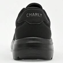 Charly Men's Black Running Shoes - Black - View 5