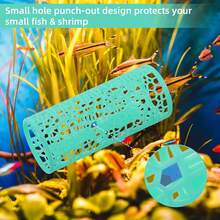 1pc Betta Fish Toys Hammock And Betta Tunnel, Aquarium Decor For Small Fish & Shrimp, Bettas Tank Accessories With Suction Cups, Perfect Hideout And Play Area For Bettas,Aquarium Pet Fish Accessories,Fish Tank Decorations - A - View 5