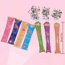 1/5/10pcs Celebration Firework Stick, Hand-Held Surprise Confetti Cannon, Use Inflatable Fireworks Launcher To Enhance Your Festival Party Atmosphere, Suitable For Valentine'S Day, New Year, Birthday, Wedding, Party And Other Occasions,Christmas - View 5