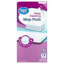 Deep Cleaning Microfiber Mop Pads Replacement 15-Pack For Floor Cleaning - 1 - Xem 2