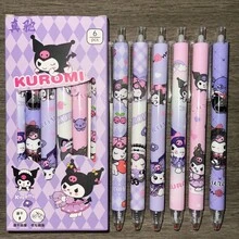 SANRIO [Bộ sản phẩm bán chạy] 6 bút bi đen 0.5mm có thể thu gọn - Món quà hoàn hảo, lý tưởng cho người hâm mộ - Nhiều màu - Xem 5