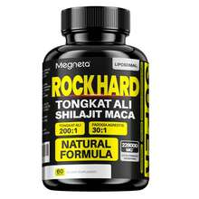 MEGNETA ROCK HARD Capsules |Maca Root Tongkat Ali For Men & Women - Adaptogenic Supplement -60 Capsules - One Bottle - Trial Stage - View 6