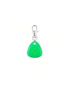 1pc Silicone Pet Luminous Pendant, Outdoor Walking Warning Light, Anti-Lost Glowing Collar Accessory - One Size - View 9