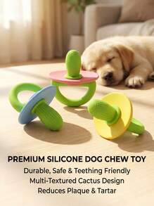PETSIN 1 món đồ chơi gặm bằng silicon cho chó - Que gặm bền chắc, phù hợp cho chó nhỏ, đồ chơi gặm nướt cho chó con, phụ kiện trò chơi tương tác cho thú cưng. Thích hợp cho thú cưng nhỏ. Không thích hợp cho thú cưng lớn. Vui lòng cân nhắc kỹ trước khi đặt hàng. - Nhiều màu - Xem 3
