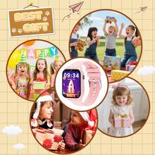 The New 1.83-Inch Smartwatch Features Over 10 Educational Games, A Flashlight, And A Front Camera - Multifunctional Pedometer, Calculator, Calendar, And Alarm Clock - With A 300Mah Low-Power Long Battery Life - View 8