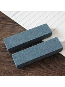 Piedra de afilar portátil y de bolsillo para cocina y exteriores, con grano de 240, 1 pieza - gris oscuro - Ver 14