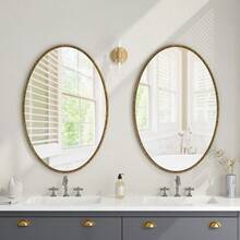 Makeup Mirrors & Shower Mirrors - Gold - View 3