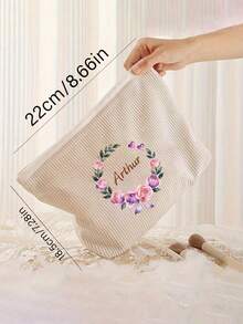Customized Makeup Bag, Personalized Small Pouch, Customized Cosmetic Bag, Customized Letter Name Logo Storage Bag, Lightweight Zipper Makeup Bag - Multicolor - View 7