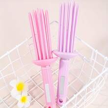 Lược uốn tóc tròn WANMEI, máy uốn tóc không dùng nhiệt, lược tạo kiểu tóc, lược uốn tóc bồng bềnh, dụng cụ tạo kiểu tóc, tạo lọn tóc xoăn tự nhiên, thích hợp sử dụng tại salon, nhà, chăm sóc tóc cá nhân, sản phẩm tạo kiểu, quà tặng ngày Valentine, vật dụng cần thiết cho năm học mới. - Nhiều màu - Xem 2