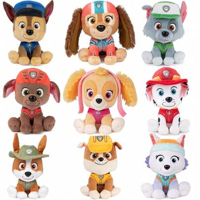 Spin Master Búp bê nhồi bông Paw Patrol chính hãng GUND, kích thước 6 inch, phù hợp cho trẻ em từ 1 tuổi trở lên.
