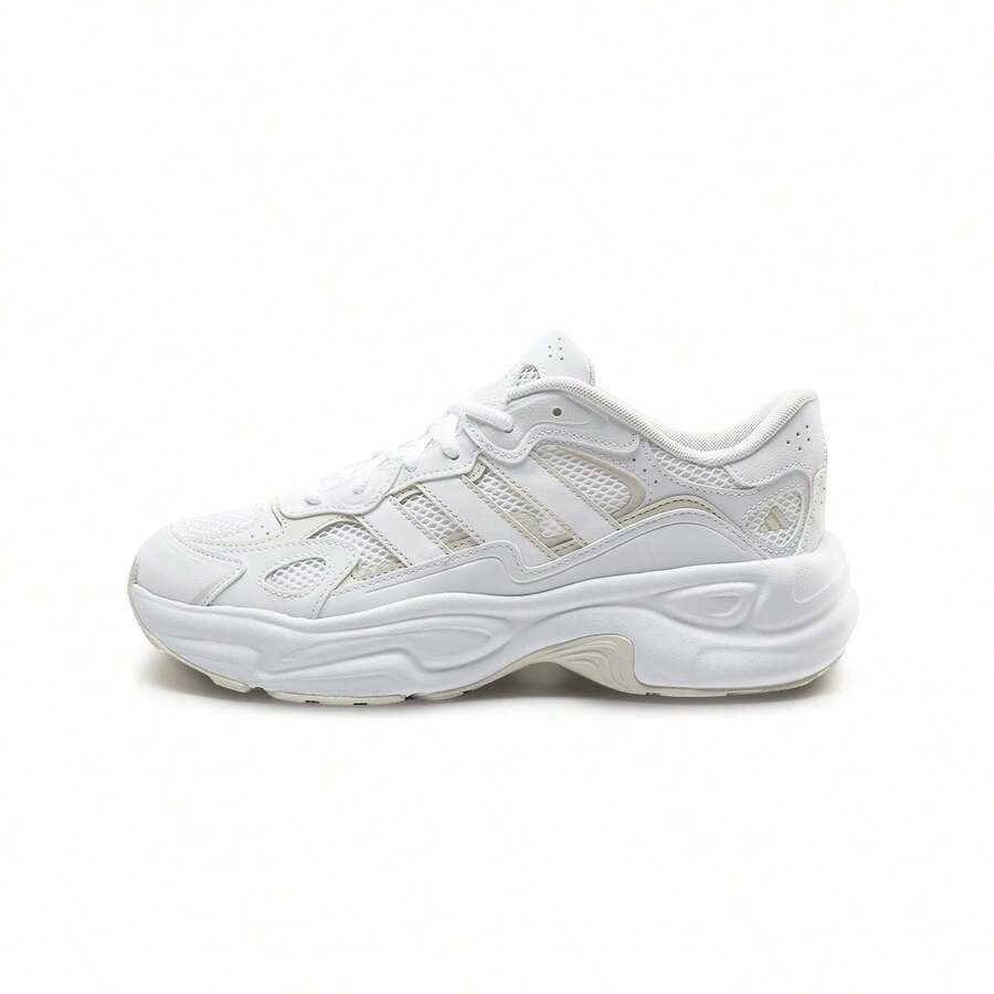 Giày thể thao Adidas dành cho nam và nữ, kiểu dáng mùa hè mới, giày chạy bộ lưới, giày sneaker đế dày nhẹ, đa năng. - trắng - Xem 1