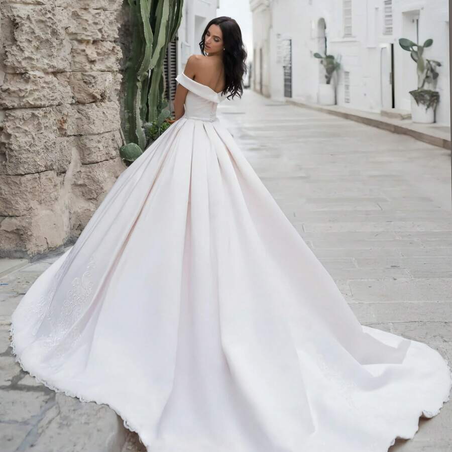 Vestidos de novia - Blanco - Ver 1