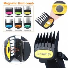 VGR Professional Electric Hair Clipper, High Power Wireless Digital Display Hair Trimmer With Charging Base, Adjustable Speed, Barber & Salon Use, USB Rechargeable V-889 - Multicolor - View 6