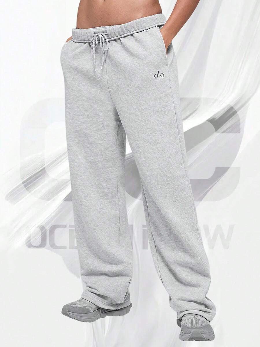 Accolade Straight Leg Sweatpant - Athletic Heather Grey - View 1