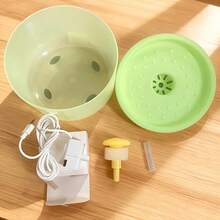 1800ML/60.87oz/0.476gal 自動循環過濾寵物飲水機，狗與貓用水器，靜音流水智能貓飲水機，適合小型至中型貓狗的室內飲水機，USB供電，不含適配器 - 查看 10
