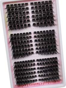 C&Litangel Mi giả dạng chùm dày dặn kiểu cáo mới, đuôi mi dài, siêu dày và mềm mại, 252 sợi (100D+120D+140D), thích hợp tự nối mi cho người có khuôn mặt hơi cụp, chùm mi dày và tự nhiên, độ cong hỗn hợp C/D, hiệu ứng tự nhiên và ấn tượng như ở salon ngay tại nhà. - D - Xem 8