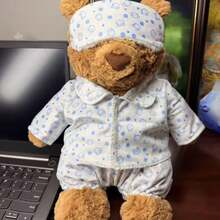 (Clothes Only)35cm/40cm Teddy Bear Doll Clothes Suit Collection,Cute Outfit Sets,36cm Barcelona Bear Doll Clothing For Dressing Up,Cute Stuff,Clothes For Stuffed Animals,Party Favors,Birthday Gifts(Doll Not Included) - Multicolor - View 6
