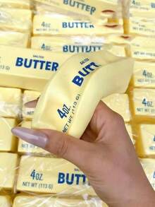 2026 New Hot-Selling Product | Soft Milk Butter Stick Slow Rebound Squeeze Toy - Suitable For Parties - Birthday Gift - Summer Gift - Perfect Gift - Graduation Gift - Stress Relief Toy - Summer Party - Yellow - View 3
