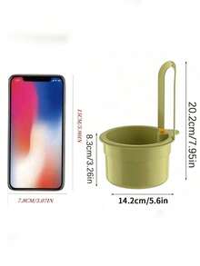 1pc Multi-Function Kitchen Sink Strainer Basket, Filters Kitchen Sink Debris, Hanging Sink Strainer Basket, Essential Kitchen Accessory - L - View 9