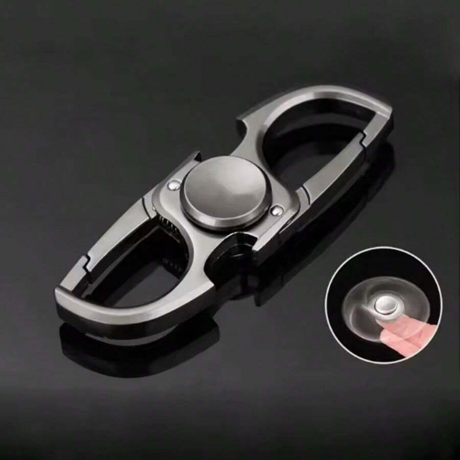 Finger Spinner Fidget Hand Spinner Anti-Anxiety Toy Relieves Stress Finger Spinner Keychain Bottle Opener Fidget Toys, Birthday Gift, Holiday Gift, Perfect Gift
