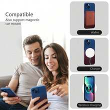 1 chiếc ốp lưng điện thoại silicon mờ, màu xanh đỏ, tương thích với iPhone 17 Pro Max, 17 Pro, Apple Air, kiểu dáng gradient thời trang, có nam châm. Tương thích với iPhone 17, 16, 15, 14, 13, 12, 11 Pro Max Plus, 16E. Cũng tương thích với Samsung A57 A37 A56 A55 A16 A17 S25FE S25Ultra S26Ultra/S26Plus/S26/S26Edge/S26Pro. Quà tặng Giáng sinh, Quà tặng mùa đông. - xanh và đỏ - Xem 6