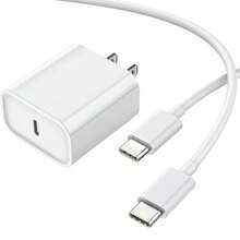 美规A/B型插头110-127V 30W快充充电器套装，包含30W快充适配器和200厘米高效数据同步Type-C转Type-C快充线，兼容 17/16/15 Pro Plus、S25/S24/S23/S22/S21/S20系列，复活节春季礼物 - 美規A型插(110-127V) - 查看 12