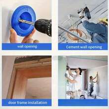 1 Hệ thống hút bụi công nghiệp hạng nặng với nắp vòm trong suốt và các đầu nối được mã hóa màu - Tương thích với máy khoan không dây, máy vặn vít dùng pin, máy khoan búa - Giảm bụi, tăng cường an toàn và làm sạch hiệu quả. Phụ kiện hút bụi (Tấm chắn bụi máy khoan) - Vỏ nhựa, thiết kế vòm trung tâm và khay chứa bụi, dùng cho bụi và dụng cụ (Nhiều màu sắc để lựa chọn) - Nhiều màu - Xem 13