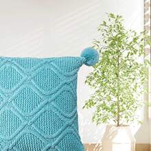 Transform Your Home In Style: Decorative Cushions That Will Make You Fall In Love BEAUTTY HOME - AIRAM TURQUOISE - View 3