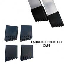 2pcs-4pcs Aluminum Alloy Ladder Foot Covers, Ladder Accessories With 20*30mm Inner Diameter, Anti-Slip And Protective Function - C (4 Pieces) - View 2