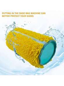 Túi đựng giày dùng trong máy giặt - Bảo vệ giày của bạn trong quá trình giặt với các phụ kiện dành cho giày. - màu vàng - Xem 5