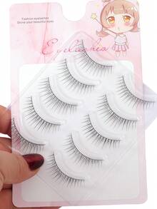 5对自然逼真的假睫毛，适合初学者 - 查看 3