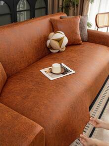 1pc Elastic Durable Sofa Cover, Modern Minimalist Anti-Slip Washable Sofa Slipcover, L-Shaped Sofa Protector 1/2/3/4 Seater, Pet Friendly Decor, Suitable For All Seasons - Multicolor - View 12