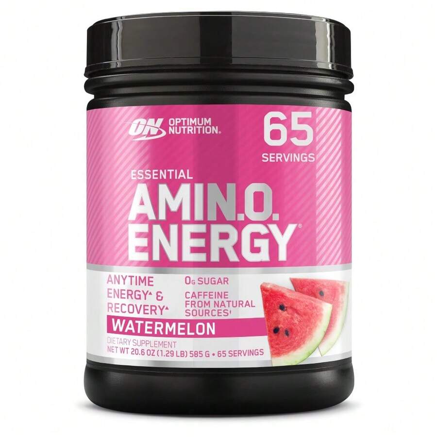 Optimum Nutrition Amino Energy - Pre Workout With Green Tea, BCAA, Amino Acids, Keto Friendly, Green Coffee Extract, 65 Servings (Packaging May Vary) - 西瓜 - 查看 1