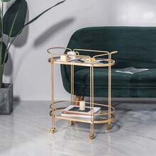 Food Service Carts & Trolleys - Gold - View 3