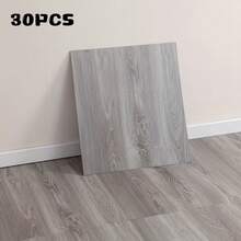15/30/45 pièces Autocollants de sol en bois vintage 3D, autocollants de sol et de mur de luxe pour la décoration de la maison, à décoller et coller, imperméables, antidérapants, insonorisants. Convient pour une rénovation et une décoration rapides du sol et des murs intérieurs en DIY - Multicolore - Voir 14