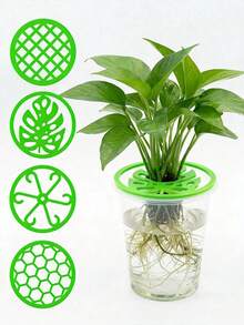 4 khay ươm cây nhỏ tái sử dụng, mái vòm ươm hạt giúp ổn định quá trình nảy mầm và thúc đẩy sự phát triển rễ cây trồng trong chậu, khay làm vườn, tái sử dụng và dễ vệ sinh, làm vườn hiện đại, dụng cụ trồng cây, sử dụng trong nhà/ngoài trời, chậu/chậu treo, chậu cây. - A - Xem 4