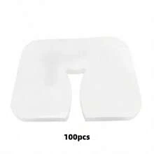 Vỏ gối dùng một lần, hỗ trợ mặt, bọc đầu, vải không dệt mềm mại, có lỗ, 35*35cm, dụng cụ massage làm đẹp, dụng cụ cho salon nối mi. - Nhiều màu - Xem 13