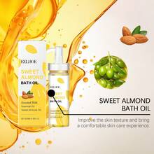 EELHOE Dầu tắm hạnh nhân ngọt 100ml, được làm giàu với các loại tinh dầu giúp nuôi dưỡng sâu, dưỡng ẩm, làm sạch tạp chất và làm mềm da. - Hạnh nhân ngọt - Xem 10