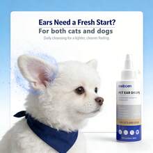PC Petclear Meibern 寵物耳滴劑 | 犬貓通用耳道清潔與護理液,溫和溶解耳垢與分泌物,雙效日常清潔與耳部問題護理,寵物居家護理實用工具,專為寵物耳部健康設計 - 彩色 - 查看 9