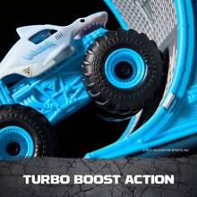Monster Jam Megalodon Remote Control Monster Truck With Ramp 1:64 Scale - 1 - 查看 6