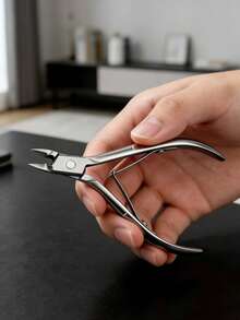 3 pezzi Set di forbicine per cuticole in acciaio inossidabile, strumenti per manicure, strumenti per arte di unghie, per il ritorno a scuola, manicure, strumenti per manicure (per unghie finte), strumenti per la cura delle unghie - Taglia unica - Visualizzare 1