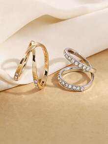 4pcs/Set Women's Scarf Clips, Zinc Alloy Multi-Function Scarf Holders - Multicolor - View 10