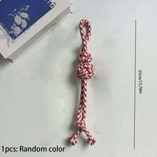 Đồ chơi móc xích chống cắn cho chó - Hình quả bầu độc đáo, đồ chơi nhai kiểu nút thắt Trung Quốc - Đồ chơi tương tác cho chó, dễ vệ sinh và bảo quản, bảo vệ răng khỏi bị hư hại. - Nhiều màu - Xem 12