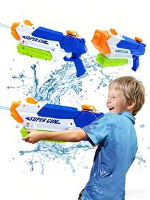 3+ Years Old Unisex Summer Water Gun Toy, Outdoor Swimming Pool Water Sprayer - Multicolor - View 3