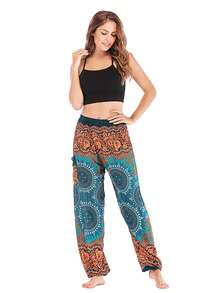 Pantalons pour femmes - Vert - Voir 3
