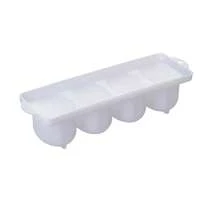 Caja para ahorrar huevos, práctico organizador de huevos multifuncional para huevos marinados halógenos y blancos - 1 unidad - Ver 2