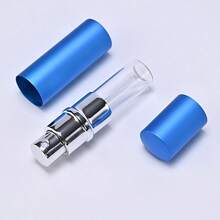 1Pc 10ml Black Refillable Perfume Atomizer, Bottom Refill Design Portable Mini Travel Spray Bottle - 查看 5