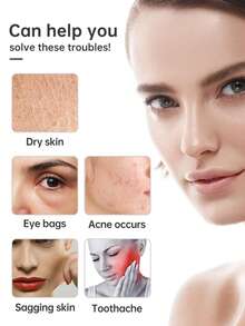 Bộ 3 món dụng cụ massage Gua Sha mặt, túi chườm đá, con lăn massage, dụng cụ cạo cơ thể, dụng cụ massage màu xanh lá cây, massage làm đẹp da mặt và nâng cơ. - màu xanh lá - Xem 6